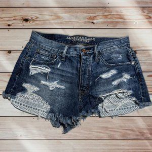 American Eagle Vintage Hi-Rise Festival Size 6